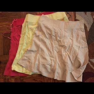 Gap silk spring skirts. Size 12